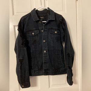 Black Jean Jacket